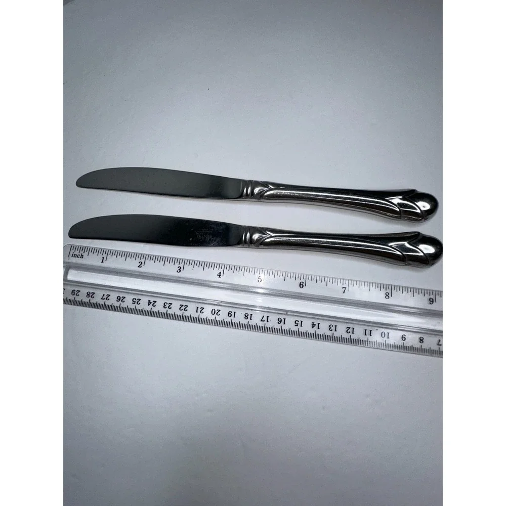 Mikasa Sweet Pea 18/8  Stainless Flatware Replacement Set 2 Dinner Knives